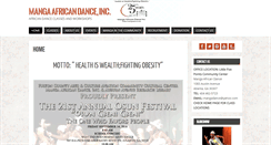 Desktop Screenshot of mangadance.org